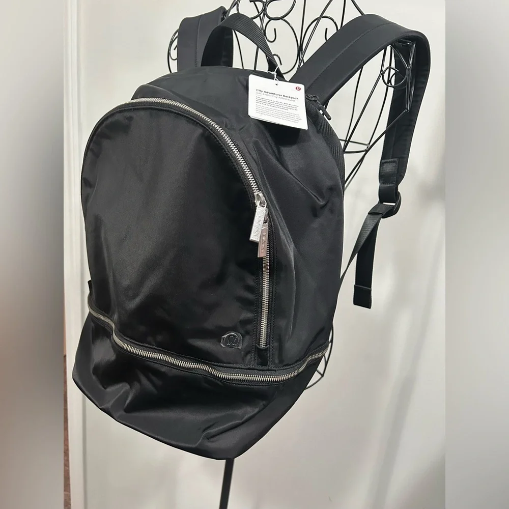 lululemon athletica Black Urban Backpack-17L‎